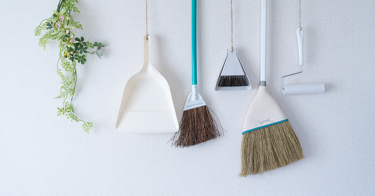 【場所別】スッキリ片付く掃除道具の収納アイデア